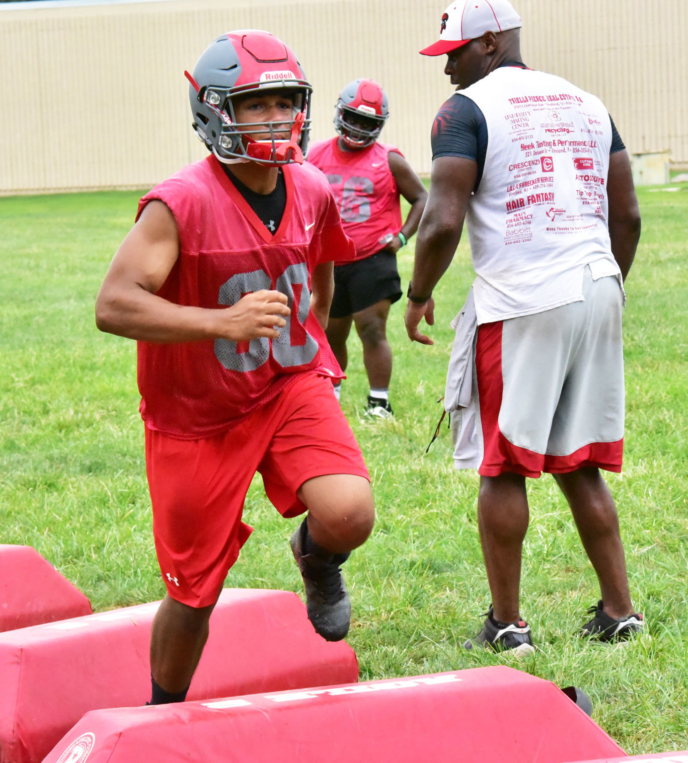 Vineland Football Practice